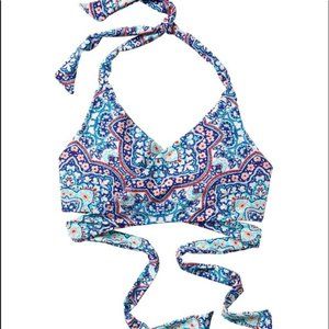 Athleta Monaco Wrap Bikini Top 32 D/DD
